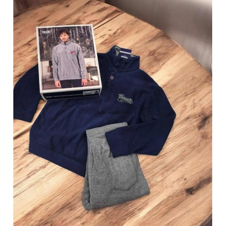 Мъжка пижама полар